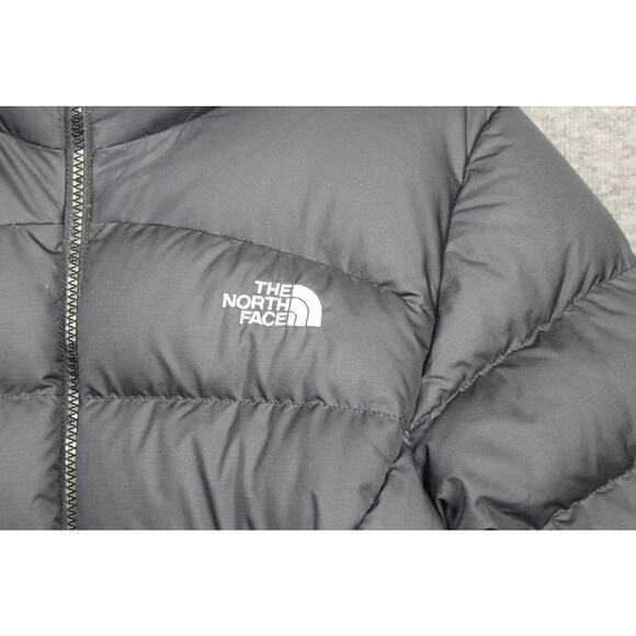 The North Face 700 Women’s Black Puffer Jacket Size M Outdoor Goose Down - Picture 3 of 7